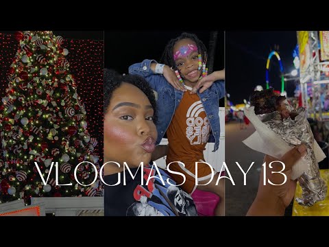 VLOGMAS DAY 12 | RELIVING MY CHILDHOOD + SANTAS ENCHANTED FOREST .