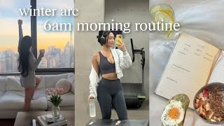 6AM productive morning routine 🌱 | healthy habits to LOCK IN, be disciplined, and level up by 2025