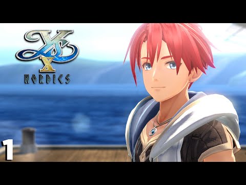 Ys X: Nordics Full Walkthrough Part 1 - Chapter 1 (Hard Mode)