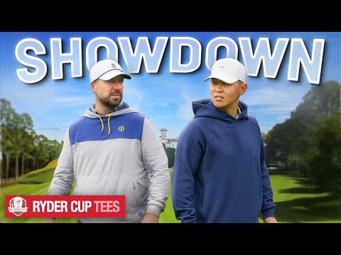 Peter Finch vs Luke Kwon at AWESOME Ryder Cup Course (9 Hole Match)