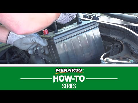 How To Install a Car Battery | Menards