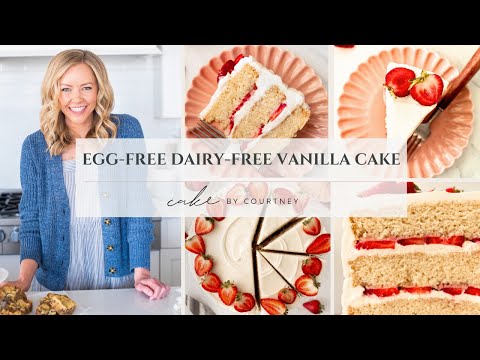 Dairy Free Egg Free Vanilla Cake