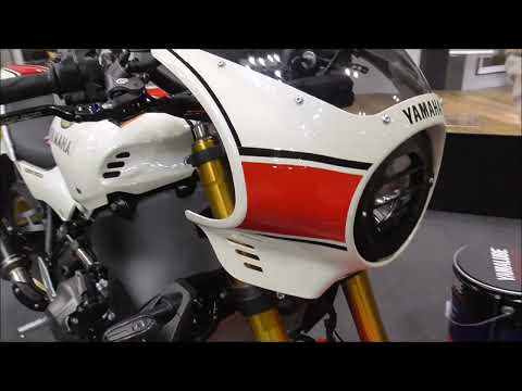 YAMAHA XSR900 2023 Authentic Sports Blood Line Exterior ＆ genuine accessories equipped model