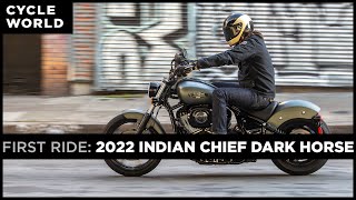 2022 Indian Chief Dark Horse First Ride