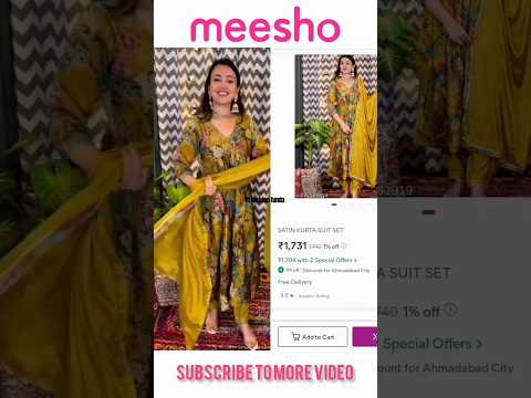 Meesho lehenga haul same dress collection on Meesho #shorts #youtubeshorts #meesho