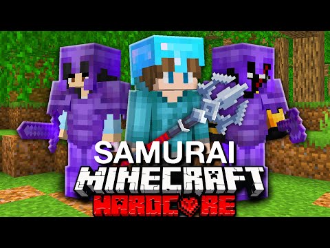 100 Players Simulate SAMURAI Hunger Games in Minecraft!