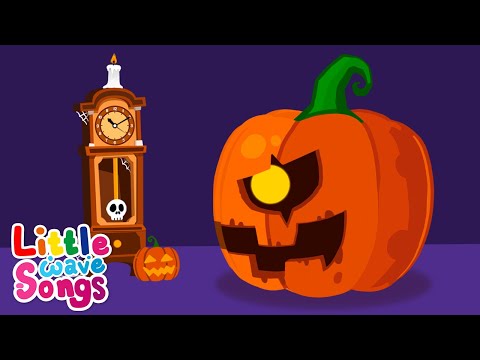 Hickory Dickory Dock Halloween | Kids Halloween Music | Kids Song | Little Wave Songs -  Baby Coco