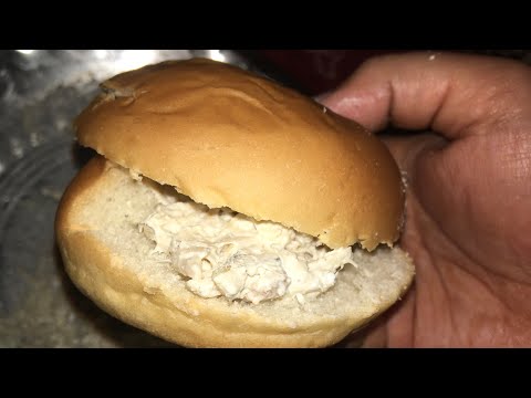 Cream cheese chicken sandwich | chicken bun recipe