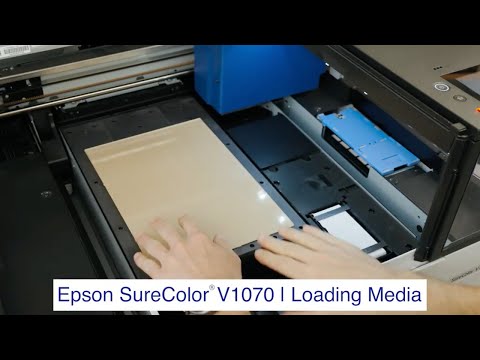 SureColor V1070 | How to Manage Media