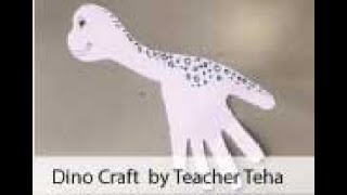 Naturekids online classroom : Dino's craft by Teacher Teha