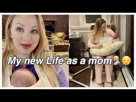 My new Life as a MOM! // Postpartum, Newborn day in the Life, My Birth Story