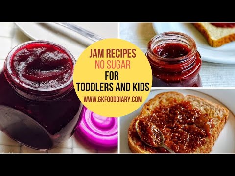 3 Jam Recipes for toddlers & kids | No Sugar Jam Recipes | Beetroot , Fig ,& Strawberry Jam Recipes