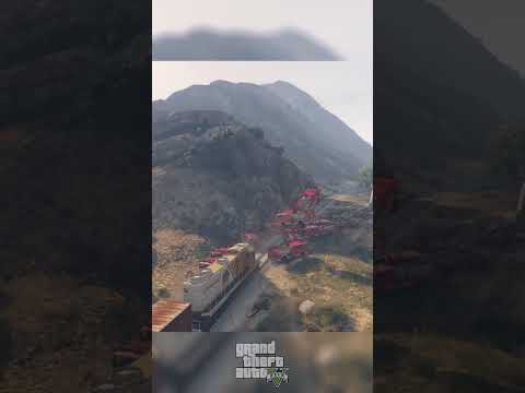 tran vs fire truck #gta #gta5  #gaming