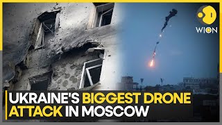 Russia-Ukraine War: Ukraine's Biggest Drone Attack In Moscow | World News | WION