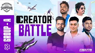 TOURNAMENT LIVE  SURVIVAL SHOWDOWN CREATORS BATTLE GROUP-A || DAY-1