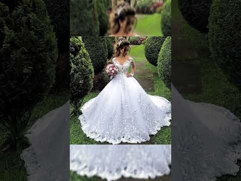 Beautiful wedding dresses 😍😘 | #shorts #viral | Unique Fashion 365