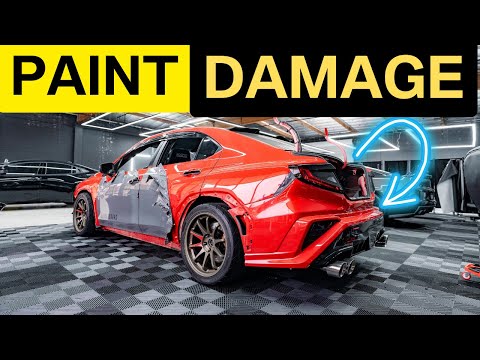 VINYL WRAP DAMAGED THE PAINT ON OUR SUBARU WRX!