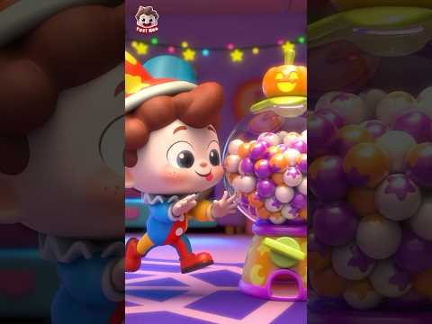 Who Took the Halloween Gumballs? | Nursery Rhymes #shorts #babysongs #halloween