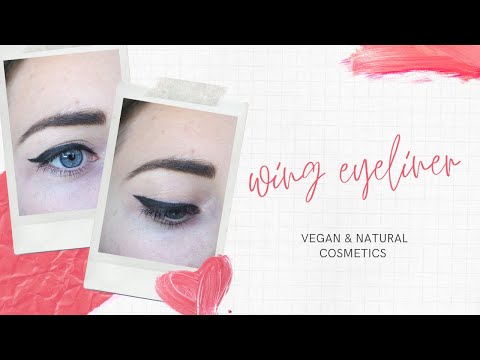 Wing eye liner | vegan cosmetics