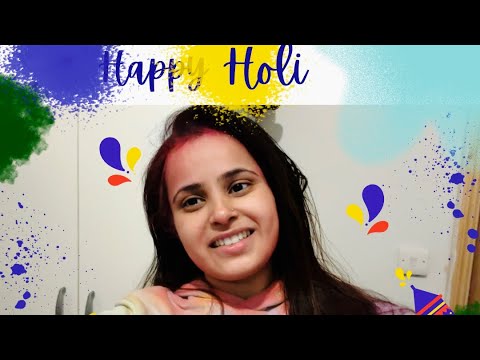 | Holi celebration vlog in UK 🇬🇧| short holi vlog 2024 |