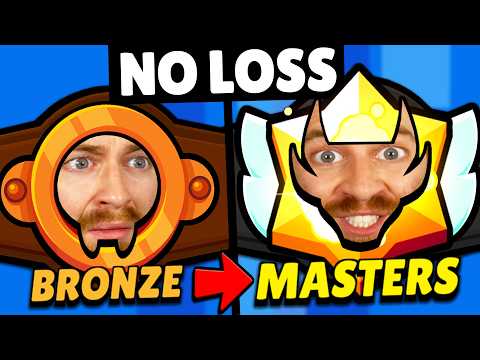 Can you go Bronze to Masters Rank with ZERO LOSSES!?