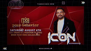 DJ Icon LIVE from Houston - An Exclusive, Unedited Performance