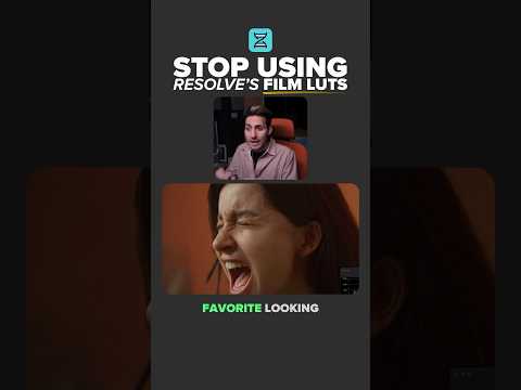 Stop using Resolve's Film LUTs Do This Instead!
