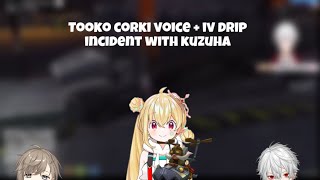 [Eng Sub] Tooko’s Corki voice + IV drip incident with Kuzuha - VCR GTA 3 [Nijisanji/REJECT]