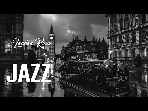 London in the Rain 🌂 Swing Jazz Melodies from the 1930s & 1940s 🎷 Perfect Vintage Music to Unwind