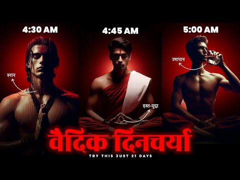 Vedic Dincharya - स्वस्थ्य रहने के लिए वैदिक दिनचर्या |  Daily Routine as per Vedas - 01