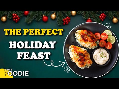 Chicken Stuffed With Cheese | Christmas Special Chicken Recipe | Christmas  2024 |  Times Foodie