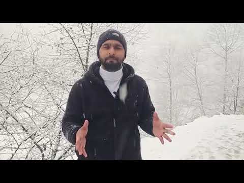 Heavy snowfall in Gandoh Bhallessa