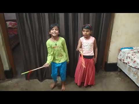 Dandiya garba practice in home #dandiya dance #navratri garba dance #garba song #dance practice 🥰🤗