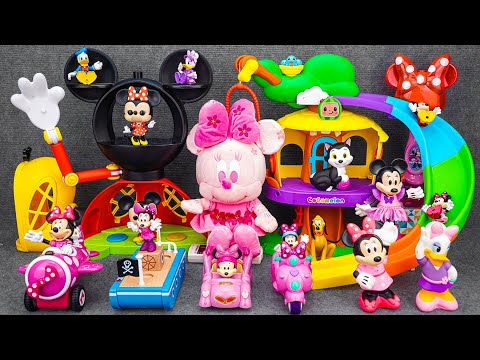 Satisfying with Unboxing Disney Cute Minnie Peach Blossom Season Playset | Review Toys ASMR