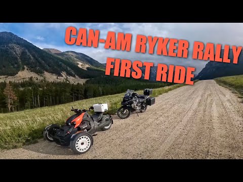 First Ride on the Can-Am Ryker Rally