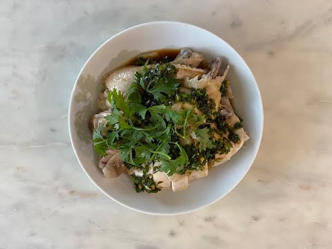 Steamed Chicken With Shaoxing Wine