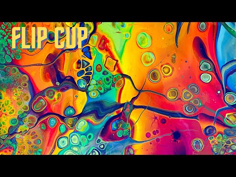 #54- Rainbow Flip Cup #youtubetutorial #flipcup