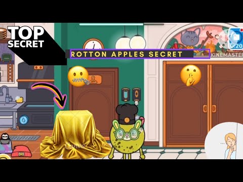 Rotten Apple Revealed Secret #123🤐 🤫🕵️#youtubevideo #spongebob #spongebobandfriends #tocaboca