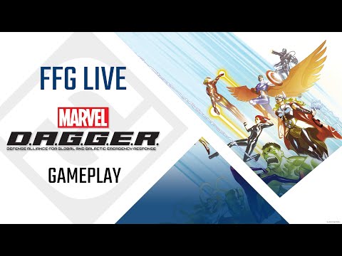 Marvel D.A.G.G.E.R. Gameplay Livestream | Fantasy Flight Games