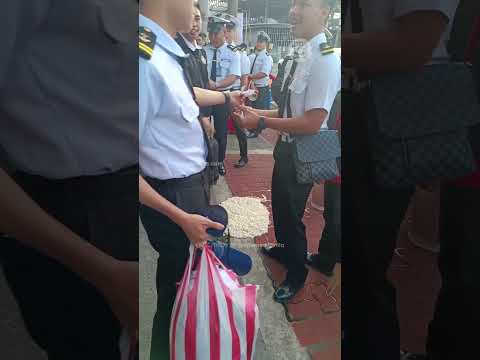 Maritime students pooled their money to help taho vendor who spilled his products