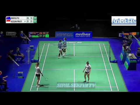 Febriana Kusuma/Amalia Pratiwi Vs  Setyana Mapasa/Angela Yonex Swis Open 2024 Badminton Round of 16