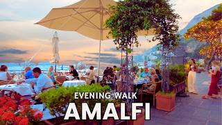 4K Amalfi Italy 4K Walking Tour 🇮🇹 Amalfi Coast Italy