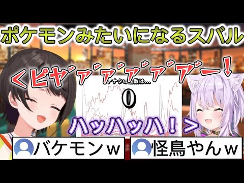 【 #スバおか 】伝説のポケモンでもビビりそうな鳴き声を上げるスバル【ホロライブ/切り抜き】