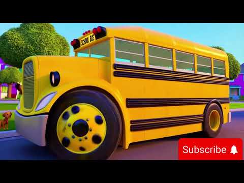 Wheels On The Bus | Nursery Rhymes & Kids Songs | By Kiddo’s Tv