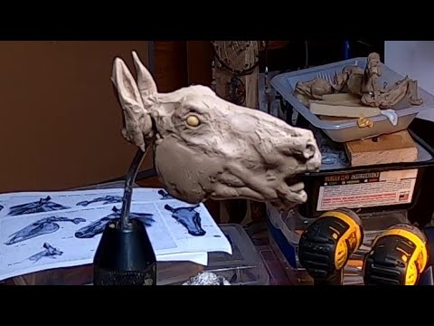 A BURR ON THE SADDLE BLANKET   Finalizing the Horses Head