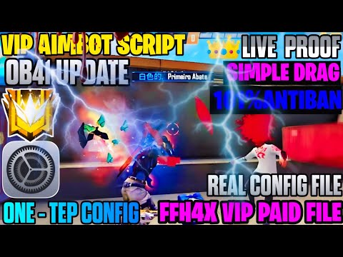 Free fire Auto Headshot Config File🎯🌠 Macro Aimbot + No Recoil Regedit ‼️ Antiban VIP Script 👽