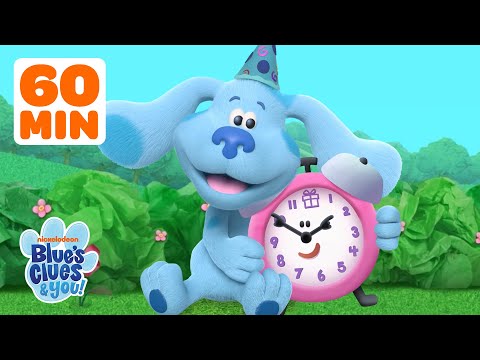 60 Minutes of Tickety Tock with Blue! ⏰ | Vlog Compilation | Blue's Clues & You!