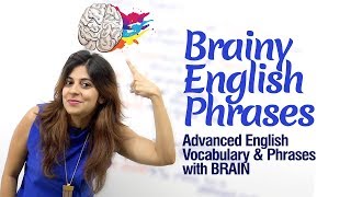 Useful English Phrases with ‘BRAIN’ for daily conversation | Fluent English Speaking Practice Lesson