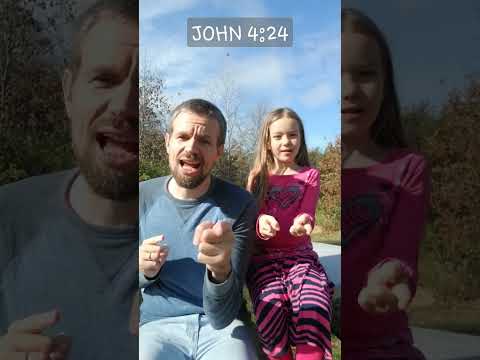 In Spirit & Truth! (John 4:24) | Memory Verse Song with Motions for Kids