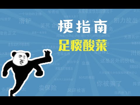 足痰酸菜是什么梗【梗指南】